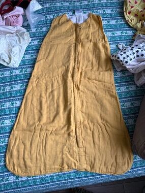 Little Unicorn sleepsack mustard 12-18m
